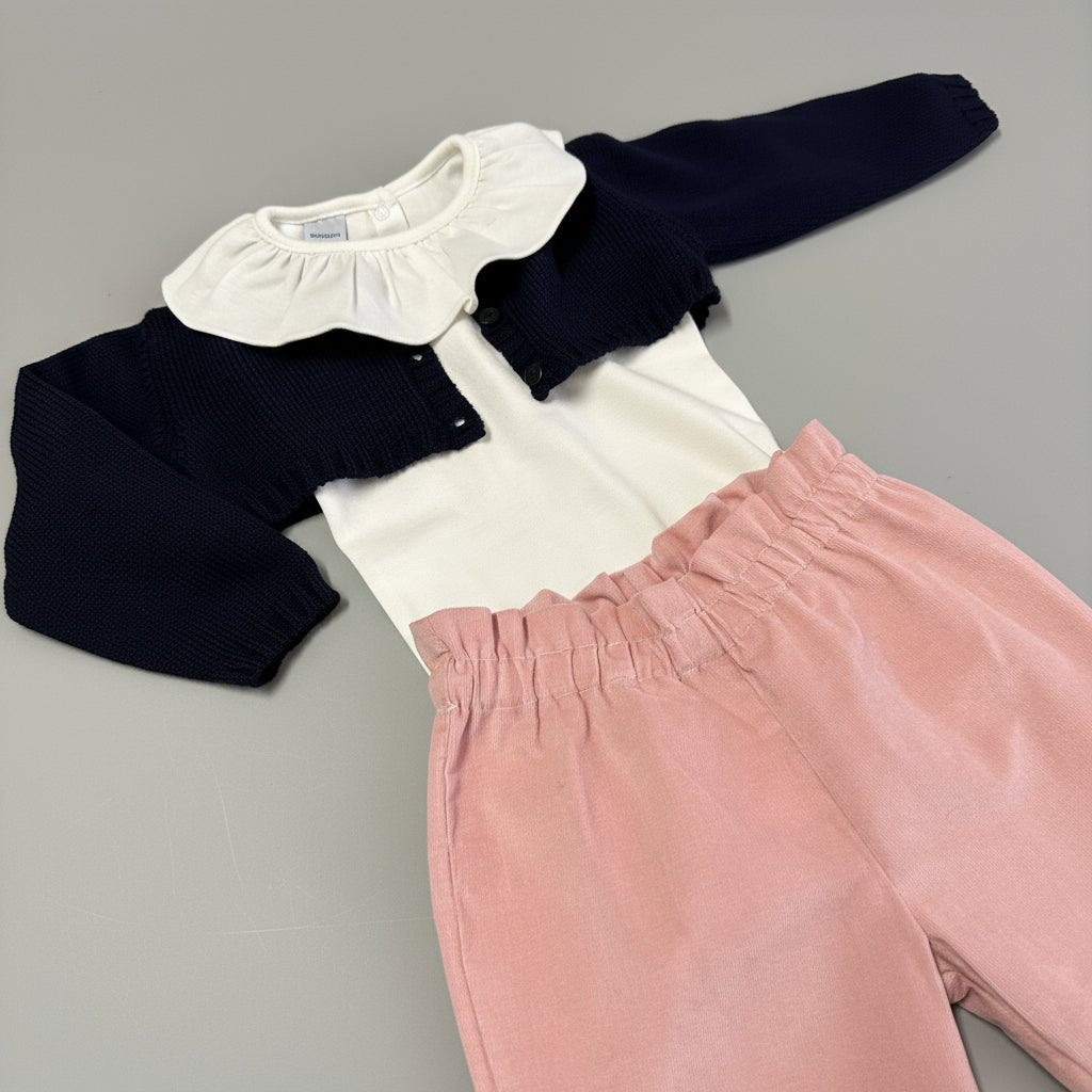 Completo Bimba Pantalone Body e scaldacuore - Be Brave Boutique