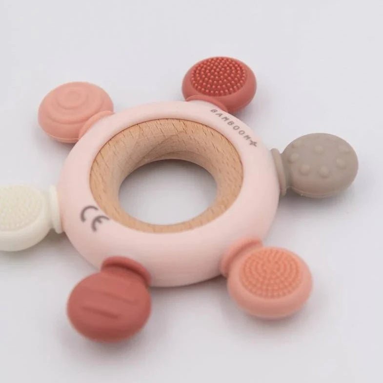 Massaggiagengive legno & silicone Timone - PINK 07 - Be Brave Boutique