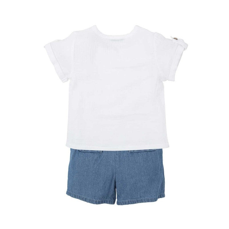 COMPLETO BIMBO IN COTONE JEANS E TSHIRT - Be Brave Boutique