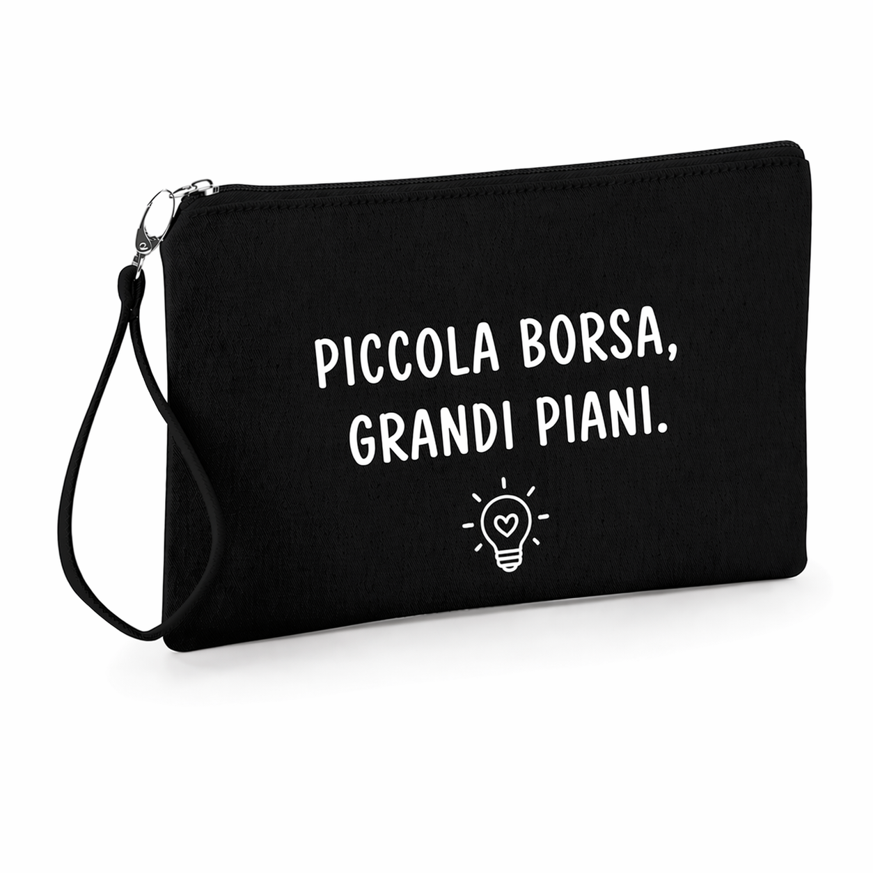 Pochette in cotone Frase divertente idea regalo amica, addio al nubilato, collega