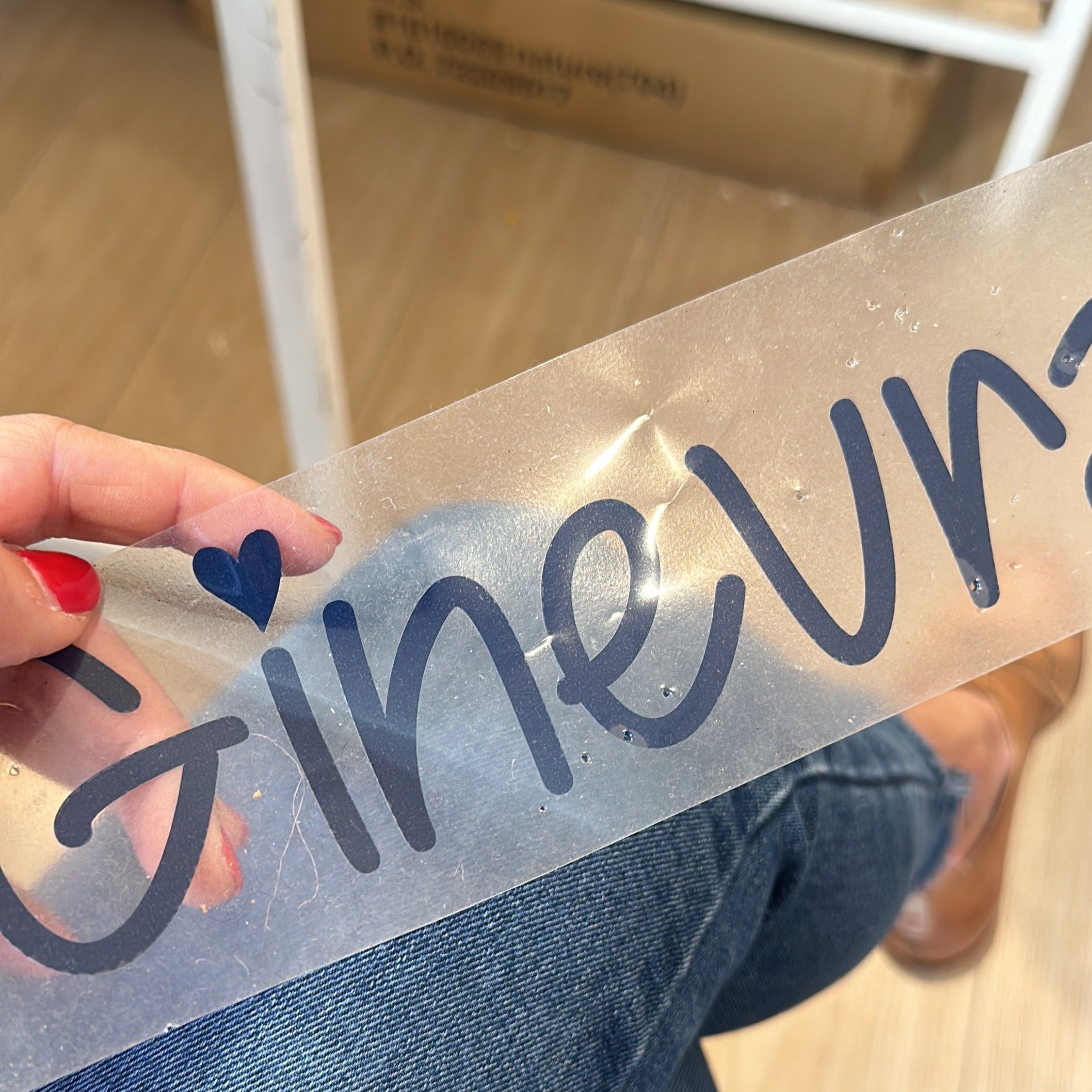 Etichette Termoadesive personalizzate per fai da te - Be Brave Boutique