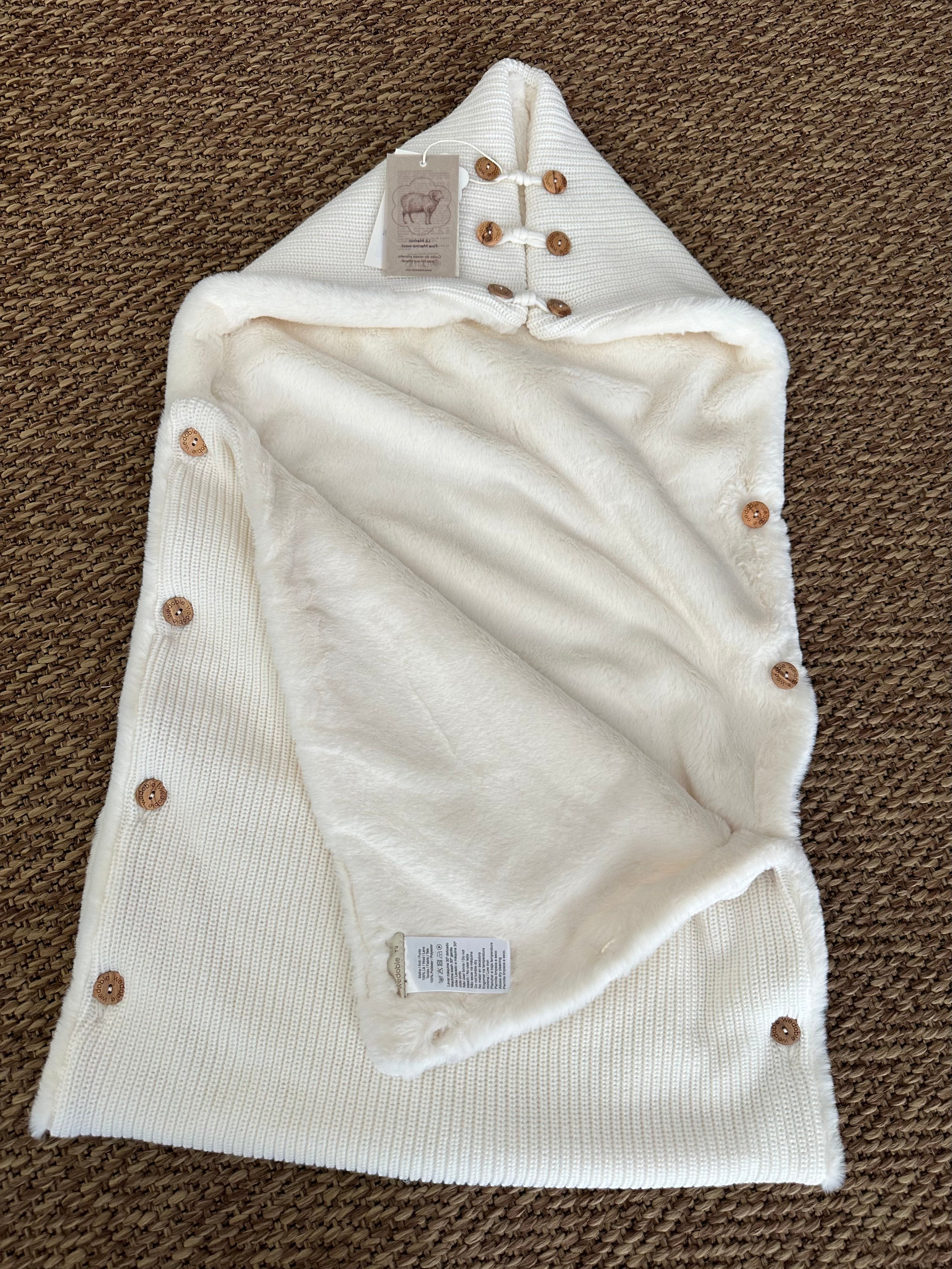 Sacco nanna/passeggino in lana e cachemire Wedoble - Be Brave Boutique