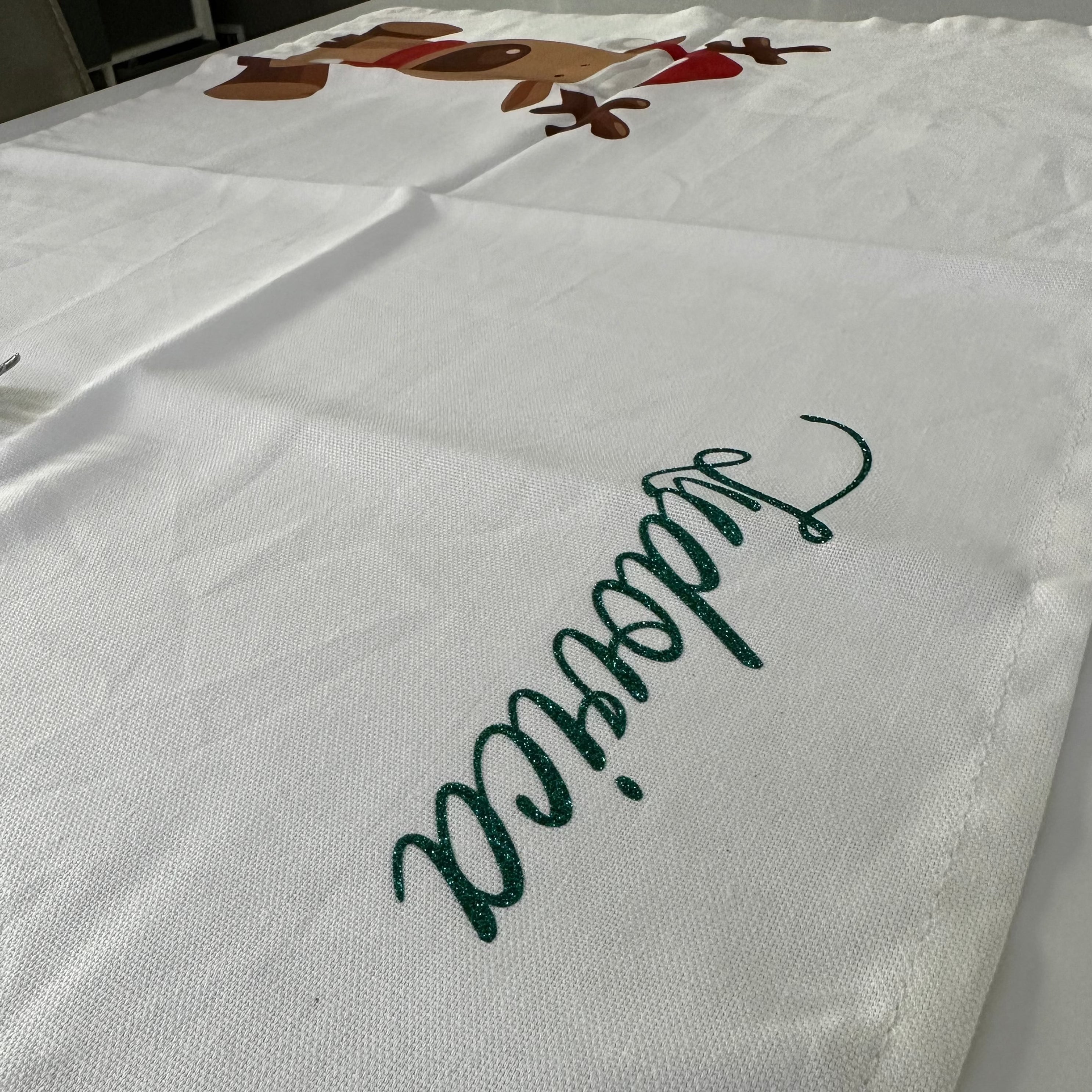 Tovaglietta pranzo personalizzabile 50x75 Renna - Be Brave Boutique