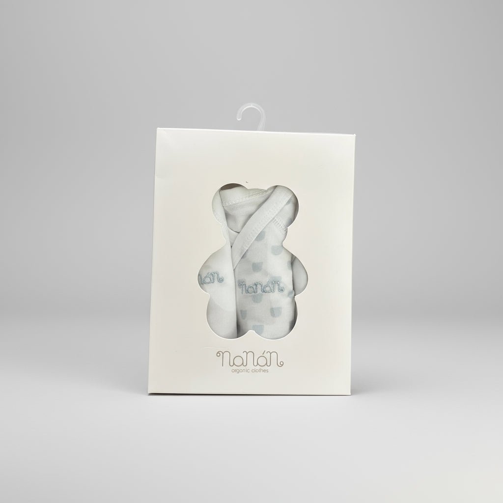 Set 3 body neonato Nanán in cotone organico – morbidi e delicati sulla pelle - Be Brave Boutique