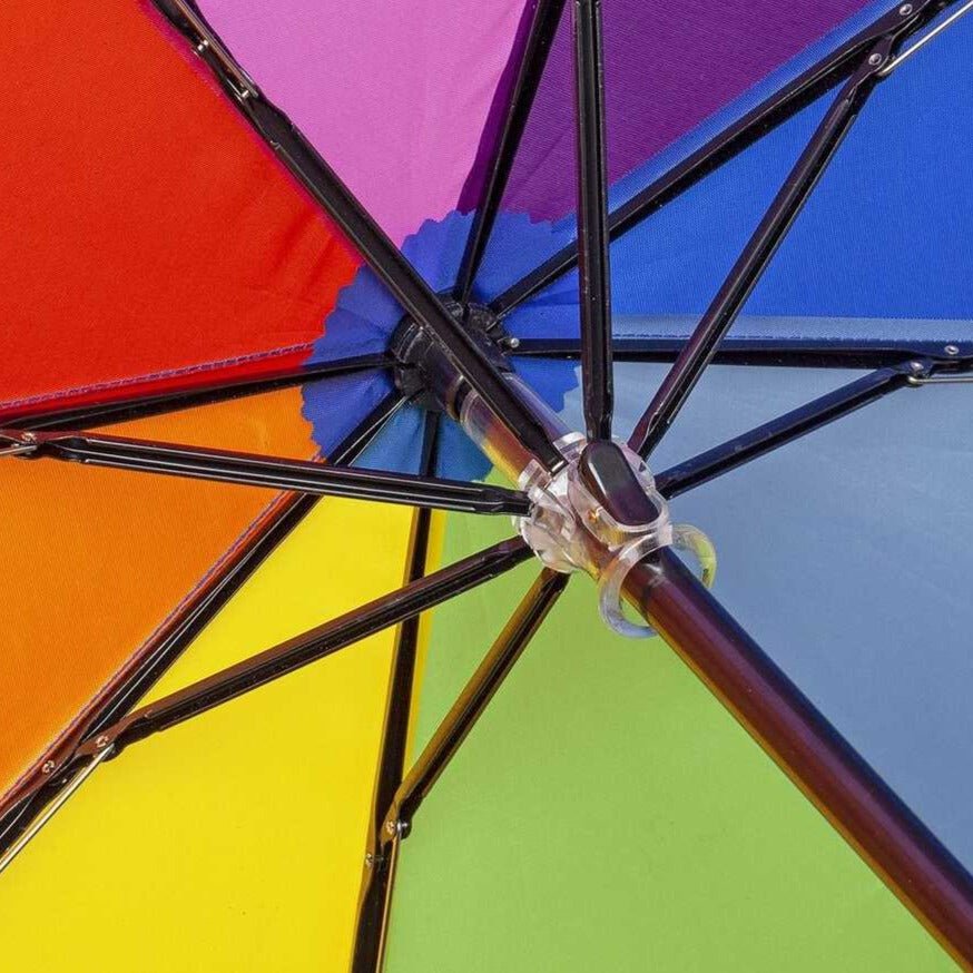 Mini ombrello per bambini Arcobaleno personalizzato con nome - Be Brave Boutique