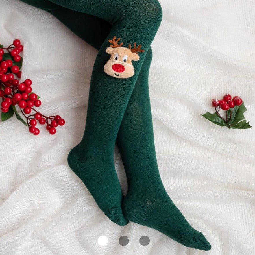 Calzamaglia per bambini con dolce Renna Meia Pata - Be Brave Boutique