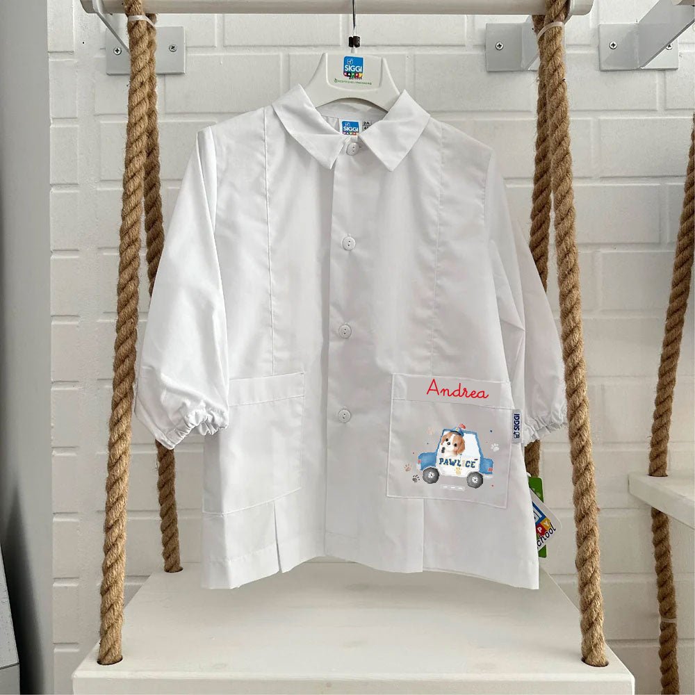 Grembiule Siggi Pawlice Personalizzabile con nome - Be Brave Boutique