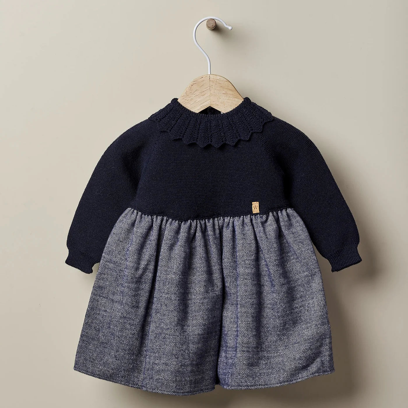 Abitino blu in lana Wedoble - Be Brave Boutique