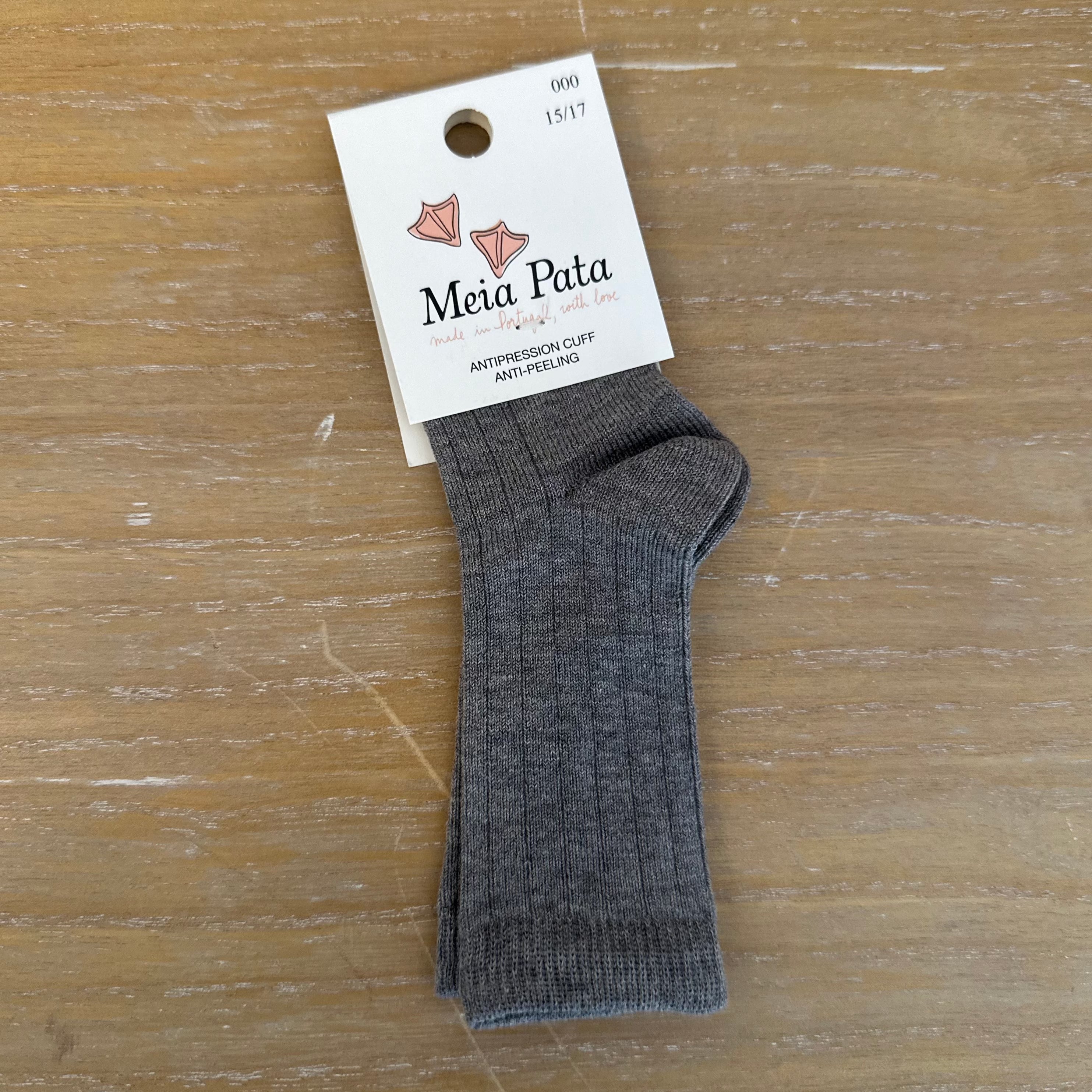 Calze lunghe bimbo in cotone Meia Pata - Be Brave Boutique