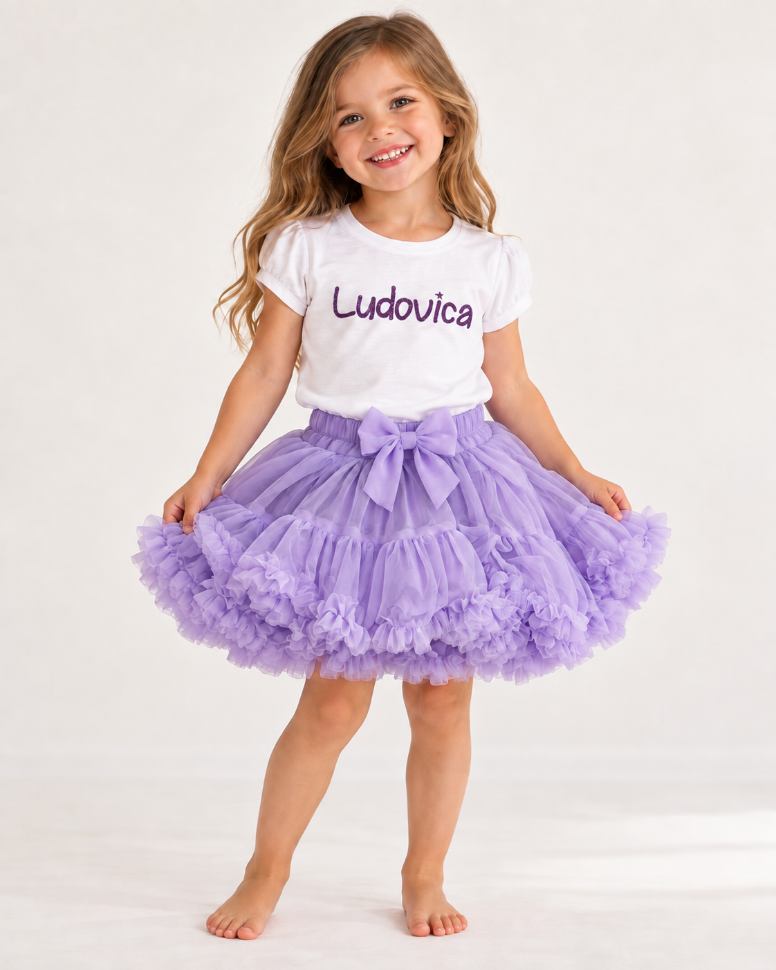 Dreamy Tulle Skirt - Perfect for Lilac Birthday Party