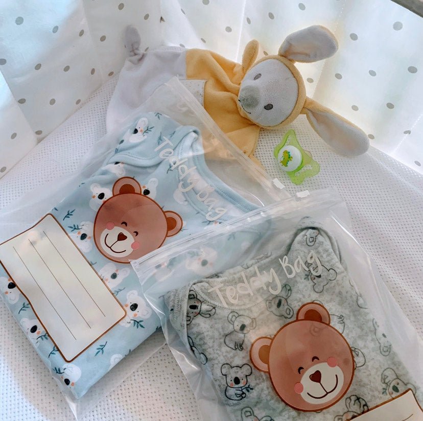 Teddy Bag 8 bustine corredino nascita - Be Brave Boutique