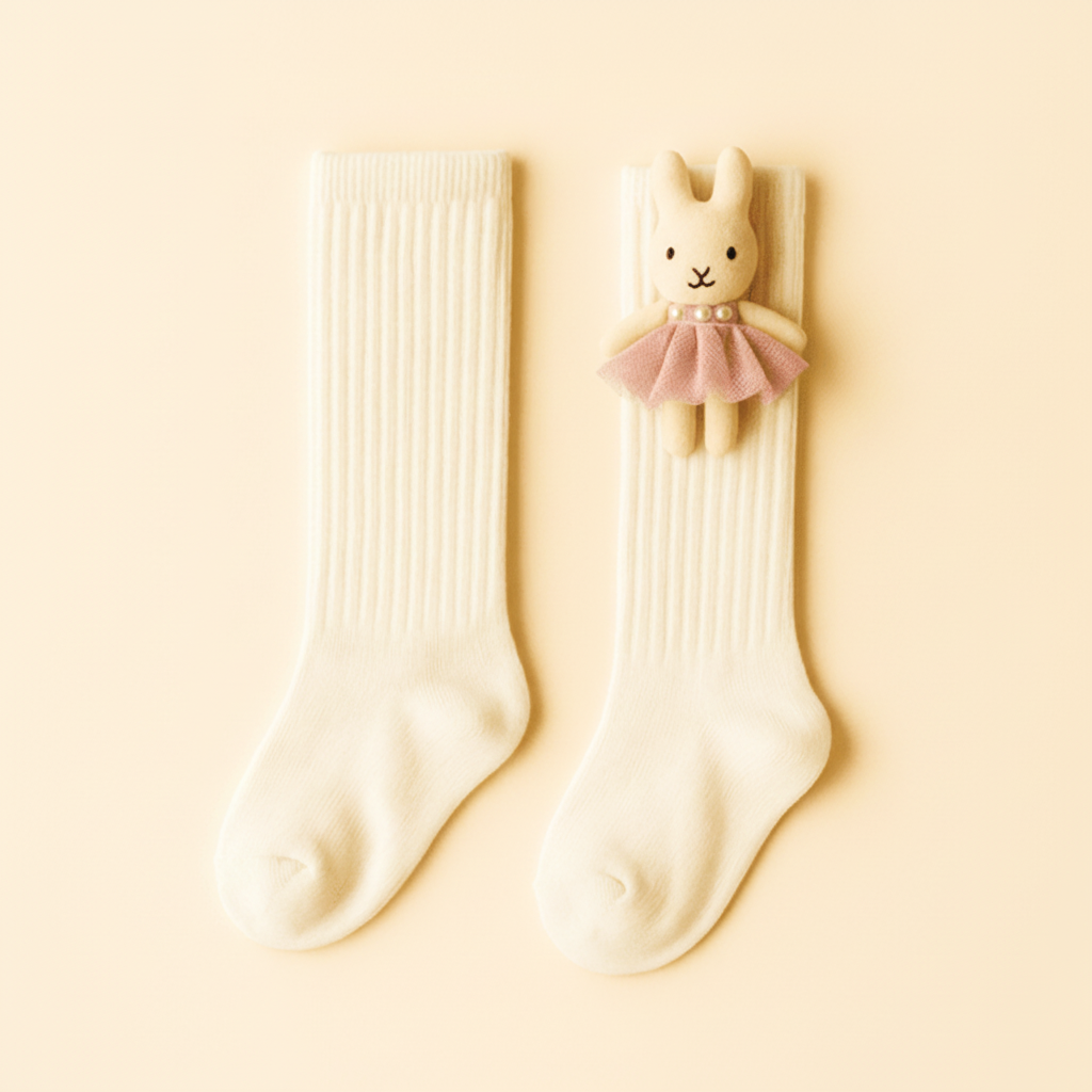 CALZA A COSTE PANNA BAMBOLINA