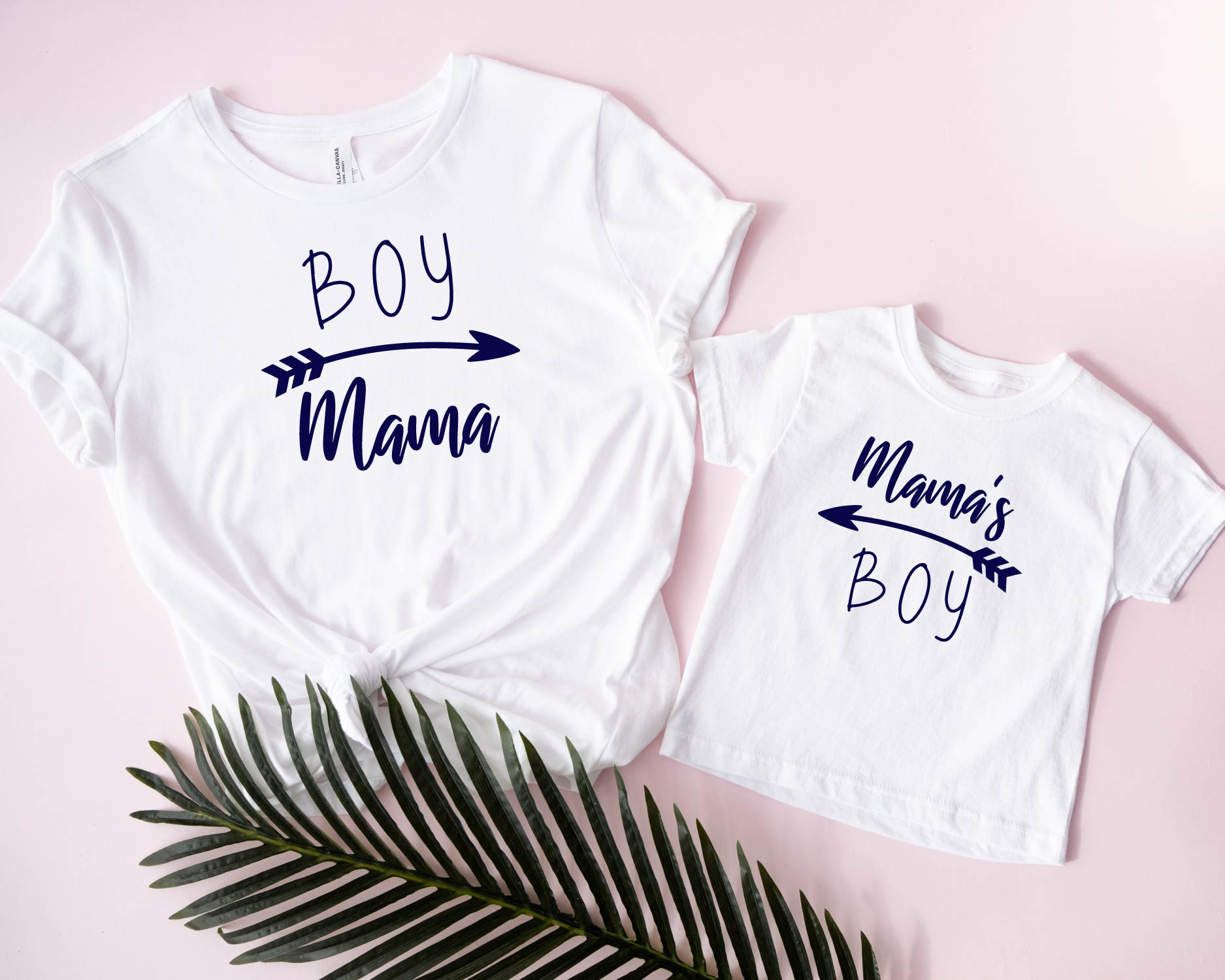 Coppia di Tshirt Boy Mama e Mama's Boy - Be Brave Boutique