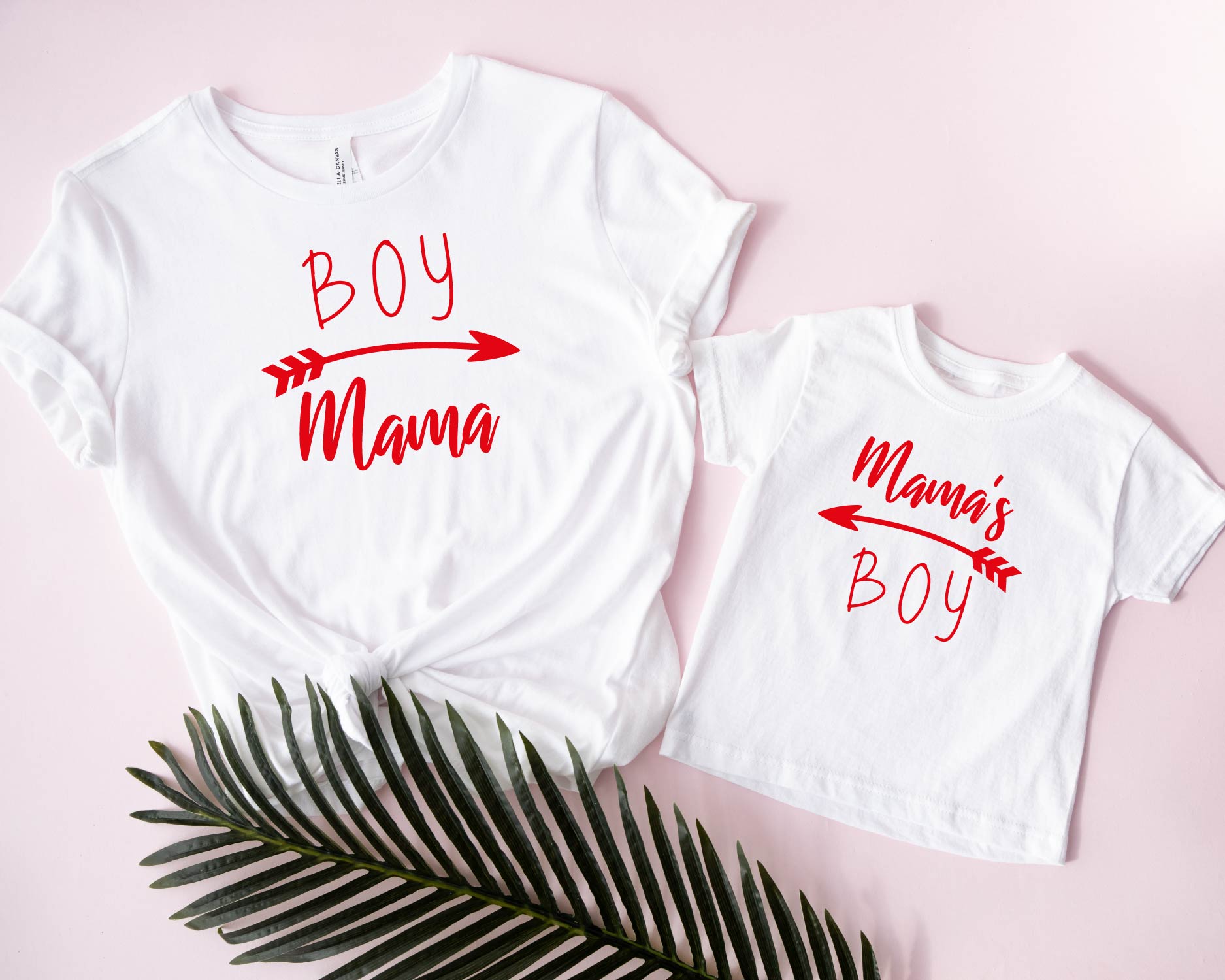 Coppia di Tshirt Boy Mama e Mama's Boy - Be Brave Boutique