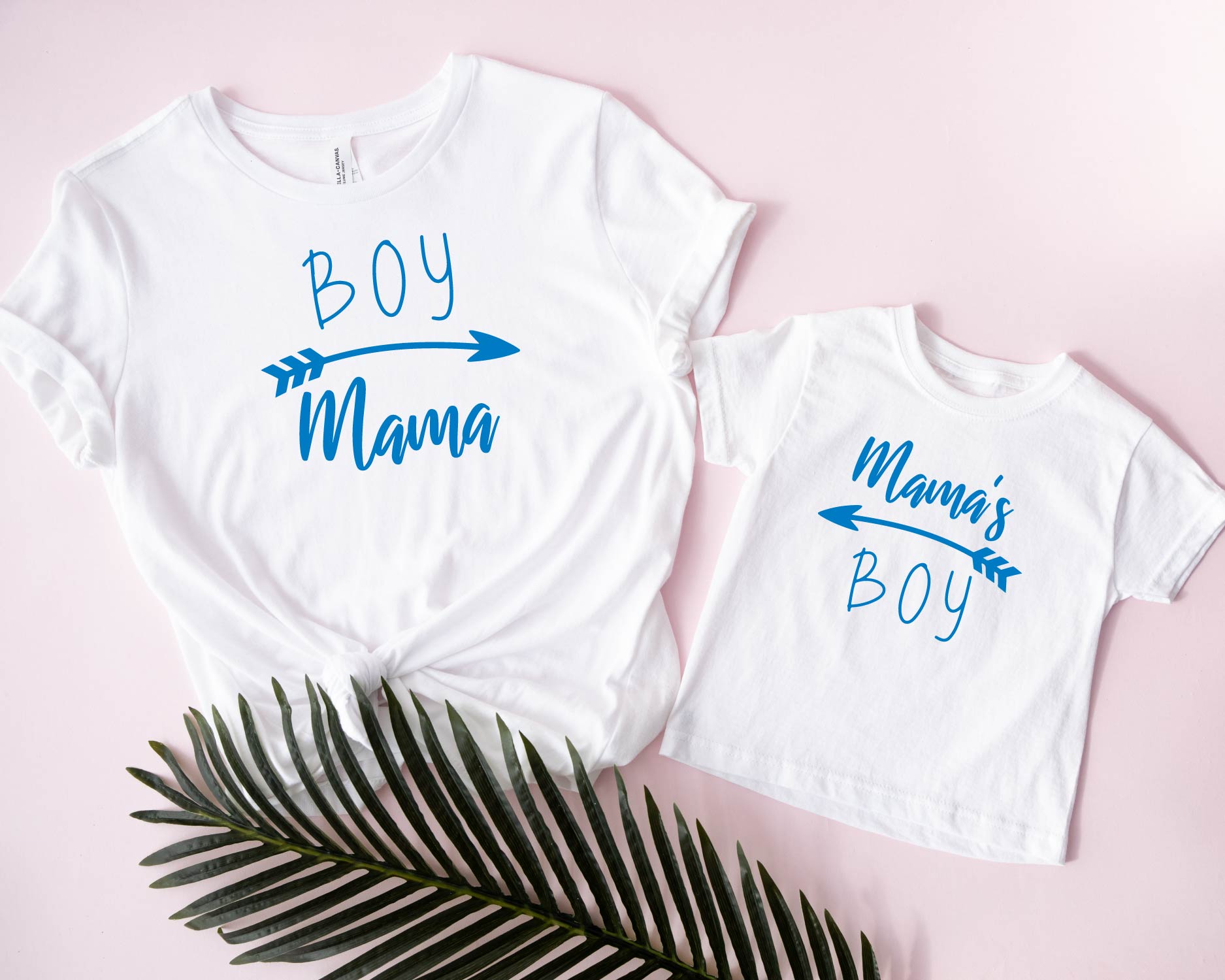 Coppia di Tshirt Boy Mama e Mama's Boy - Be Brave Boutique