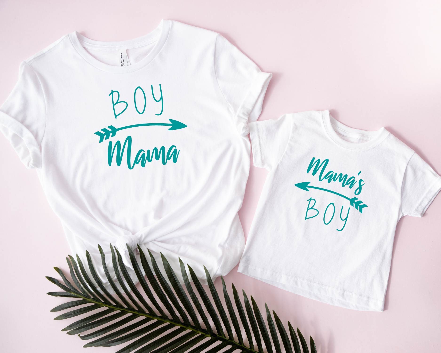 Coppia di Tshirt Boy Mama e Mama's Boy - Be Brave Boutique