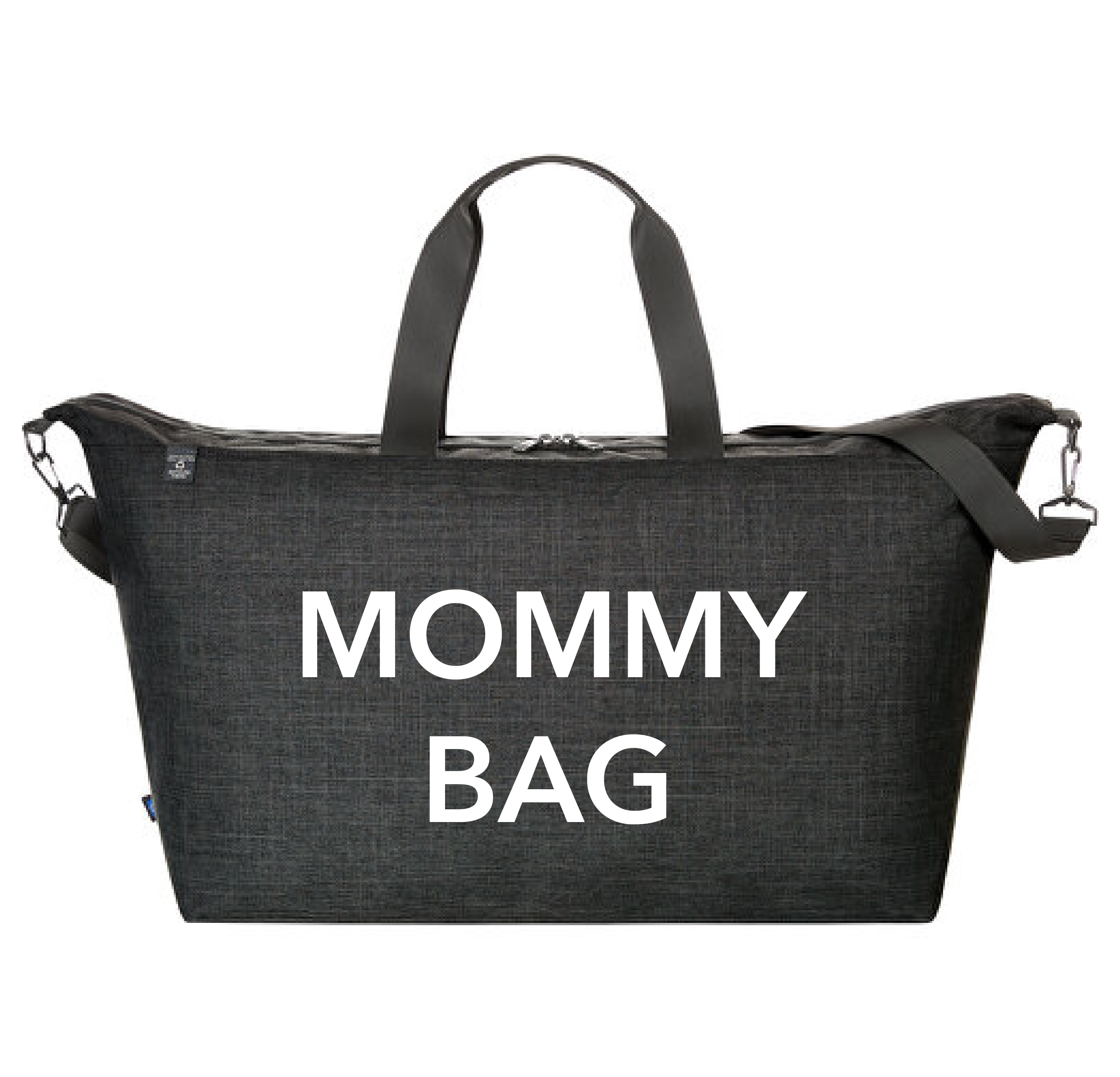 Borsone modello Family Nero MOMMY BAG - Be Brave Boutique