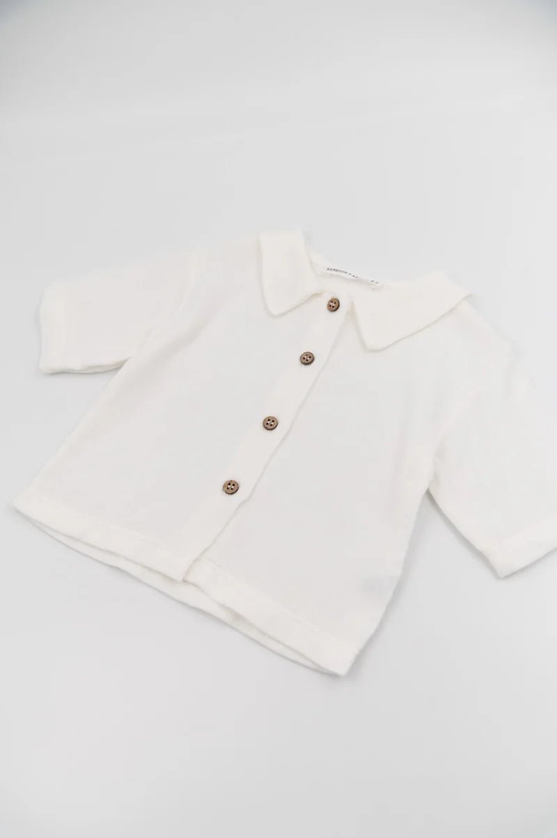 Camicia maniche corte - OFFWHITE 111 - Be Brave Boutique