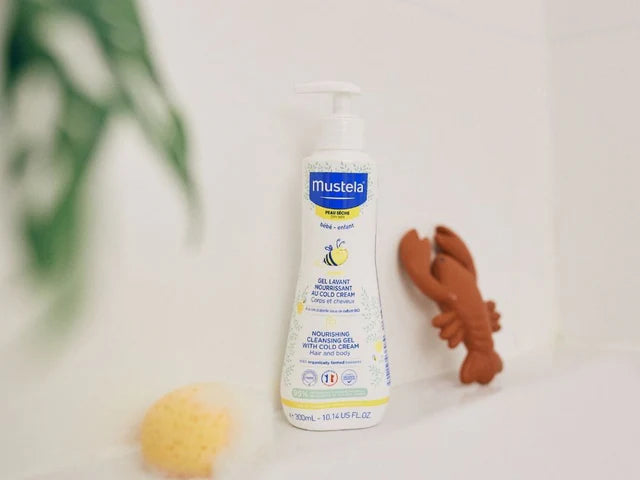Detergente nutriente alla cold cream Mustela