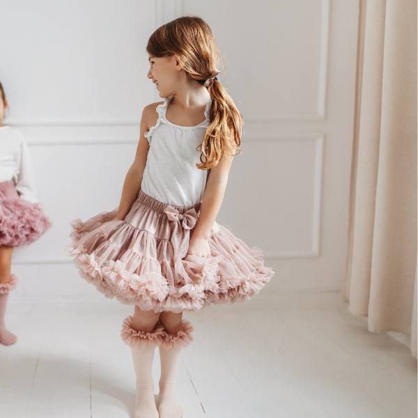 gonna tulle rosa