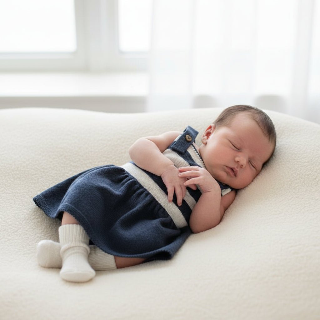 Abitino Bimba Heine ice-indigo - Be Brave Boutique