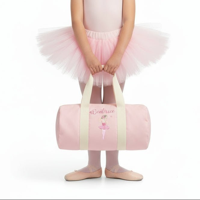 Borsone Nascita Personalizzato in Cotone Ballerina danza