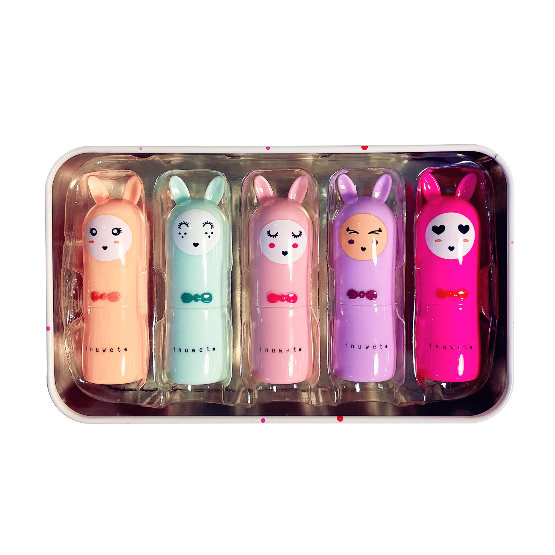 RAINBOW DELUXE BOX - 5 balsami per le labbra