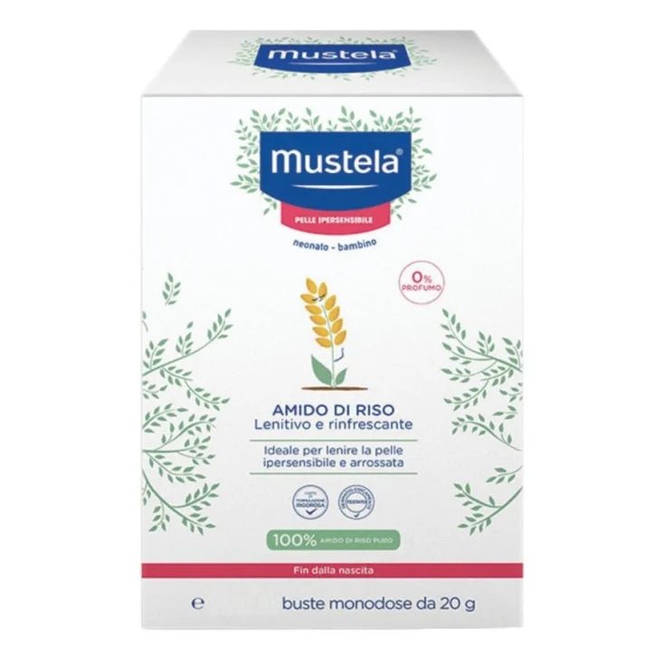 Amido di riso Mustela pelle Ipersensibile 120 GR - Be Brave Boutique