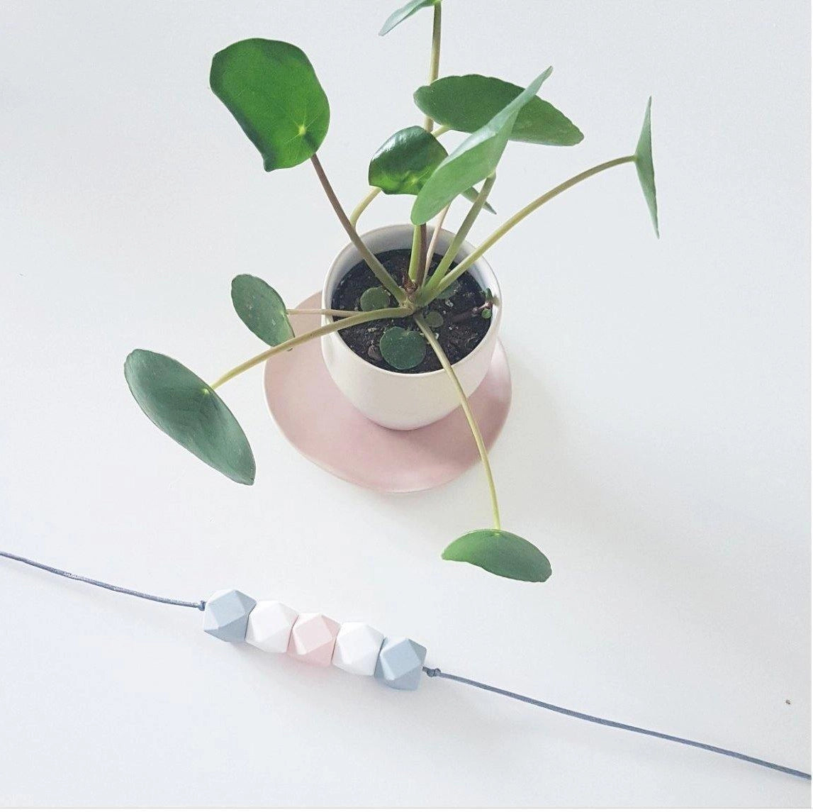 Collana allattamento, trasporto e dentizione MINI GEOMETRIC - Be Brave Boutique