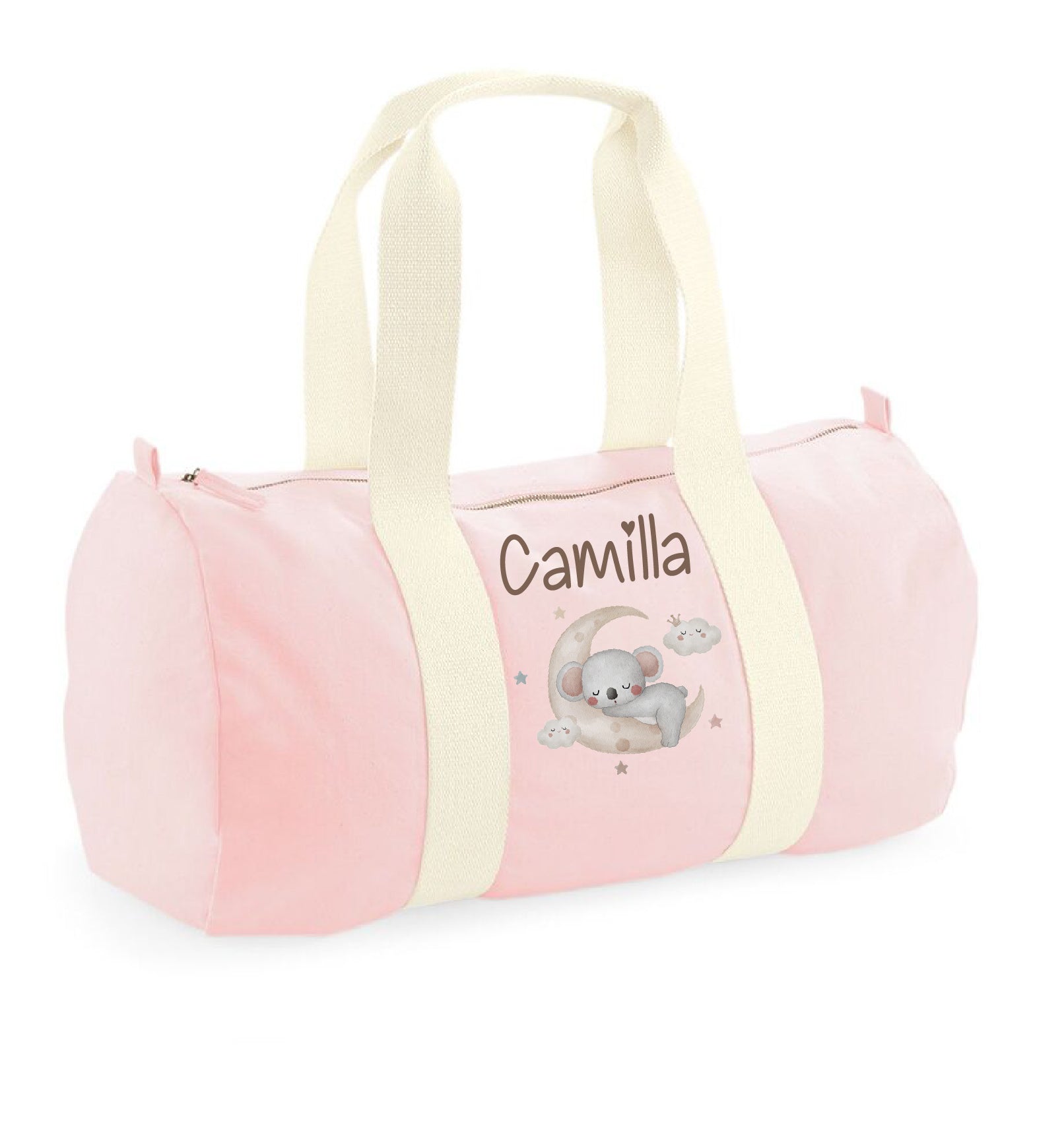 Borsone Nascita Personalizzato in Cotone Koala Luna