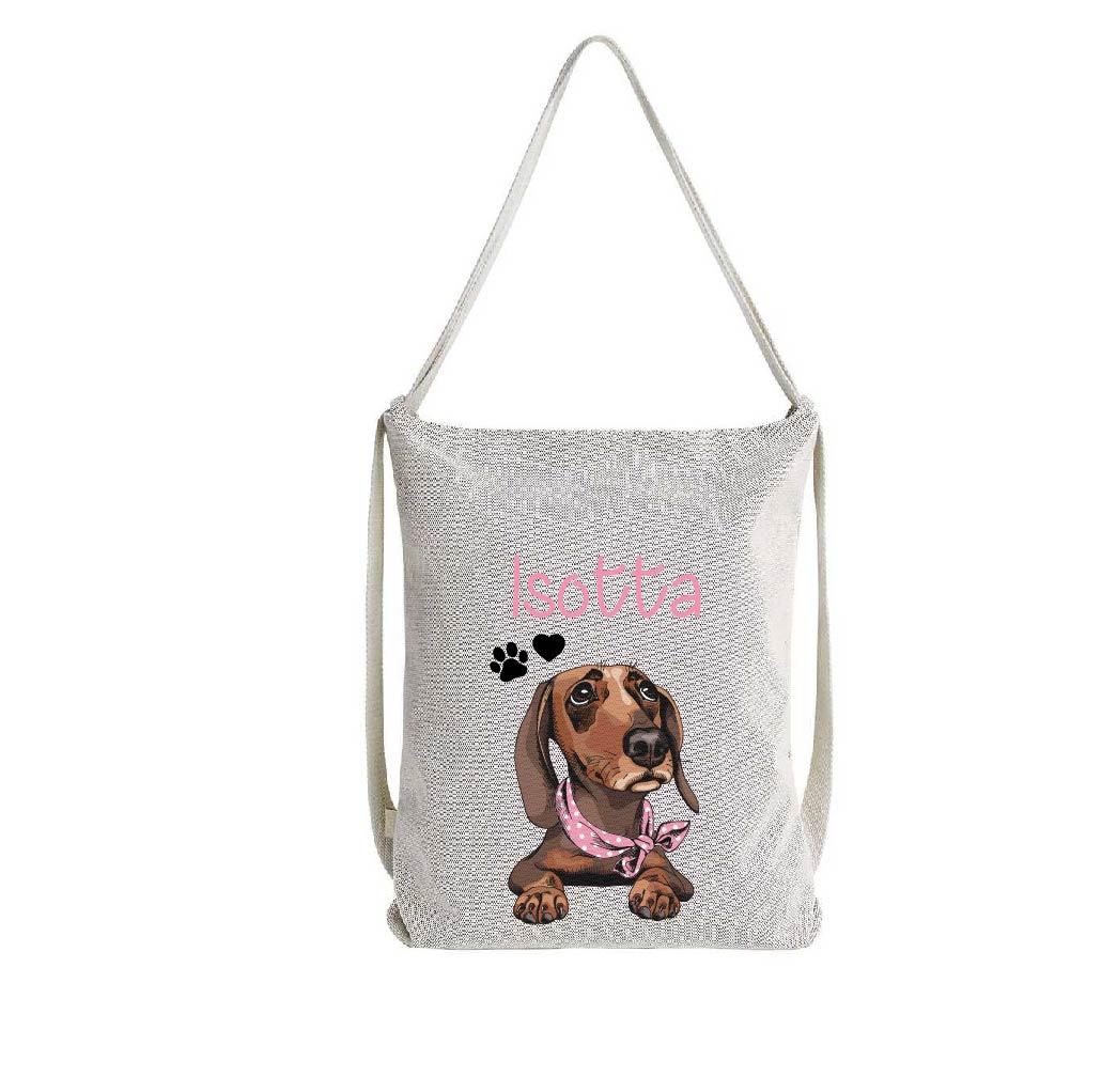 Borsa zaino multiuso Bassotto - Be Brave Boutique