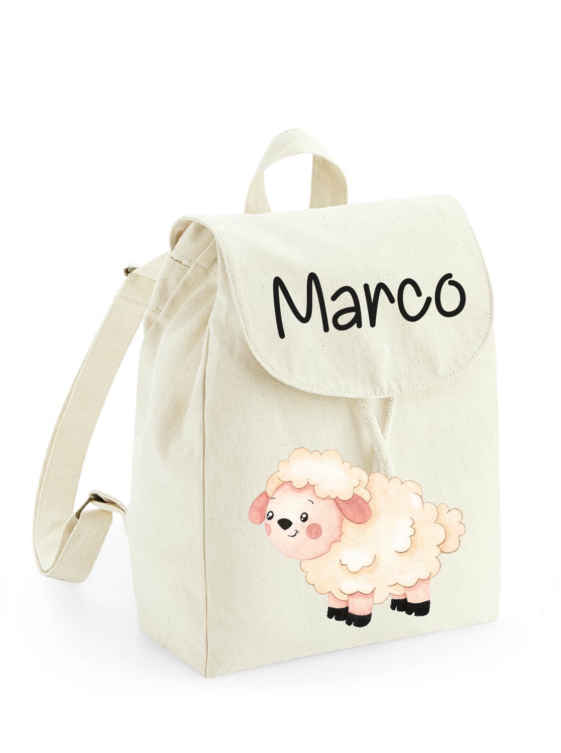 Mini Zaino in cotone Pecorella - Be Brave Boutique