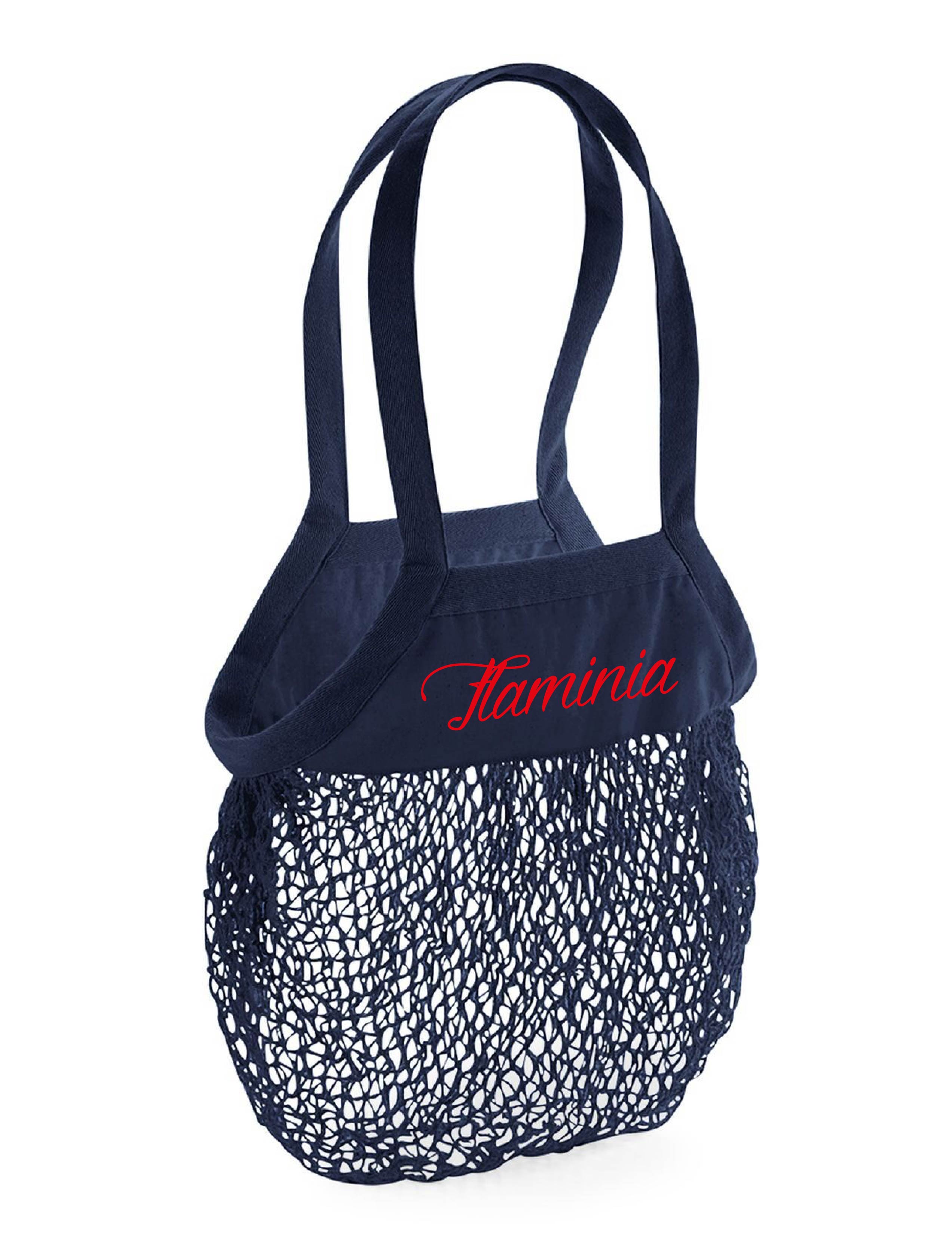 Borsa porta giochi da spiaggia in cotone organico personalizzabile - Be Brave Boutique