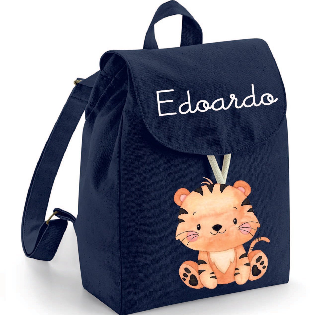 Mini Zaino in cotone Tigrotto - Be Brave Boutique