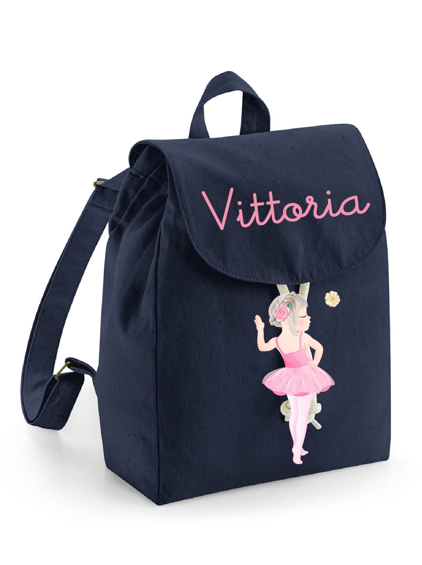 Mini Zaino in cotone Ballerina - Be Brave Boutique