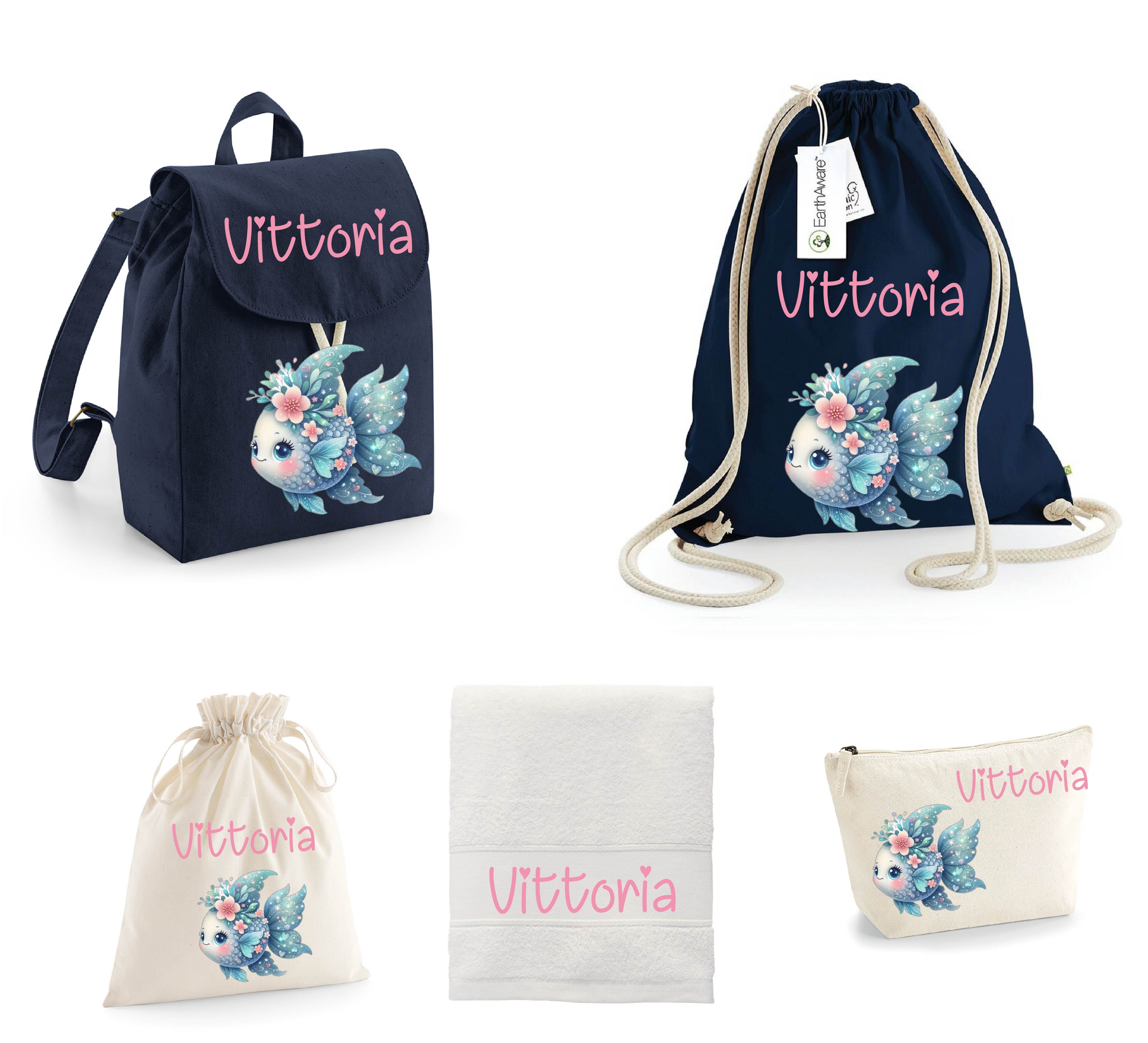 SUPER Set asilo Pesciolina Azzurra - Be Brave Boutique