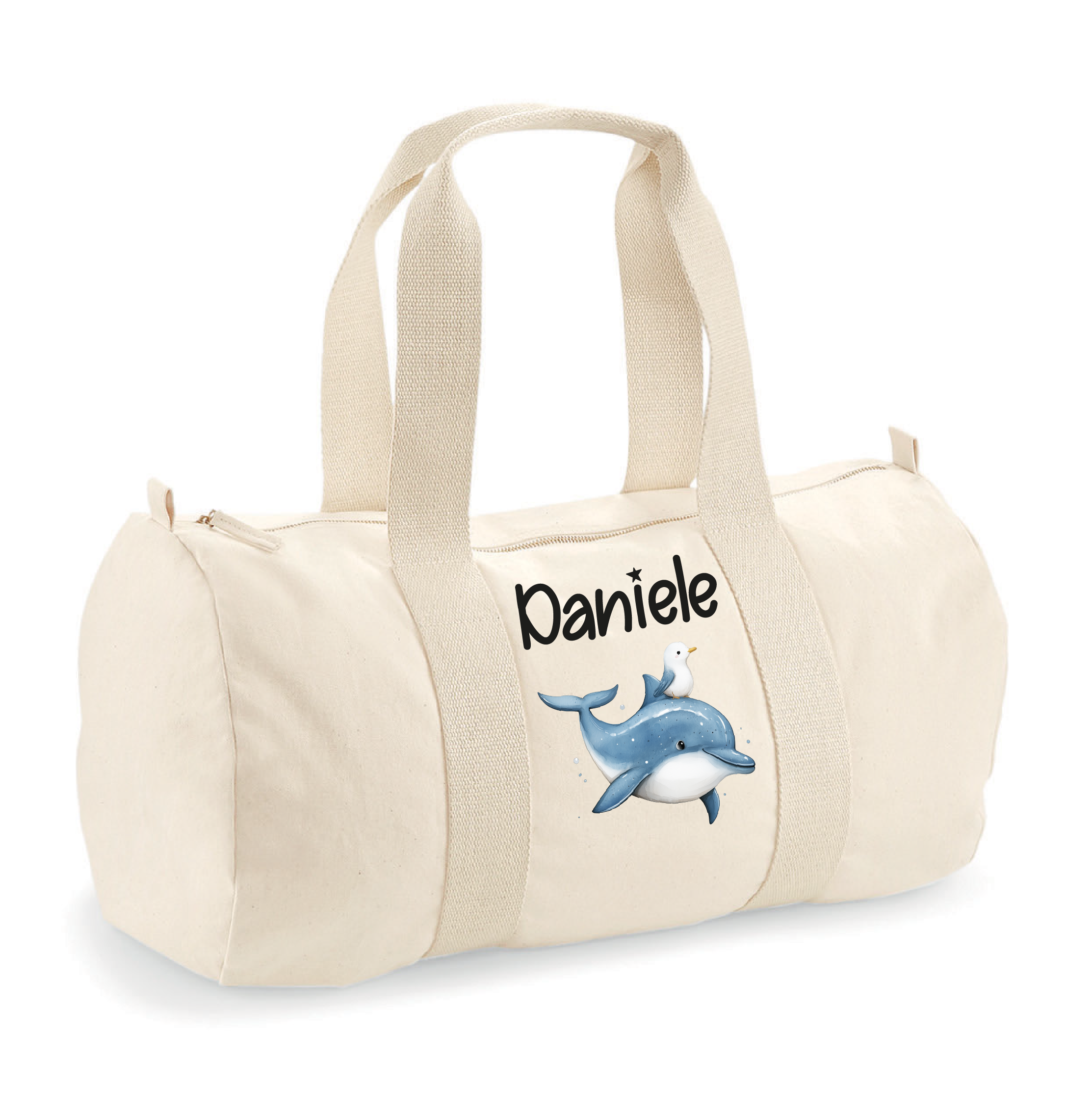 Borsone per bambini personalizzabile Dolce Delfino