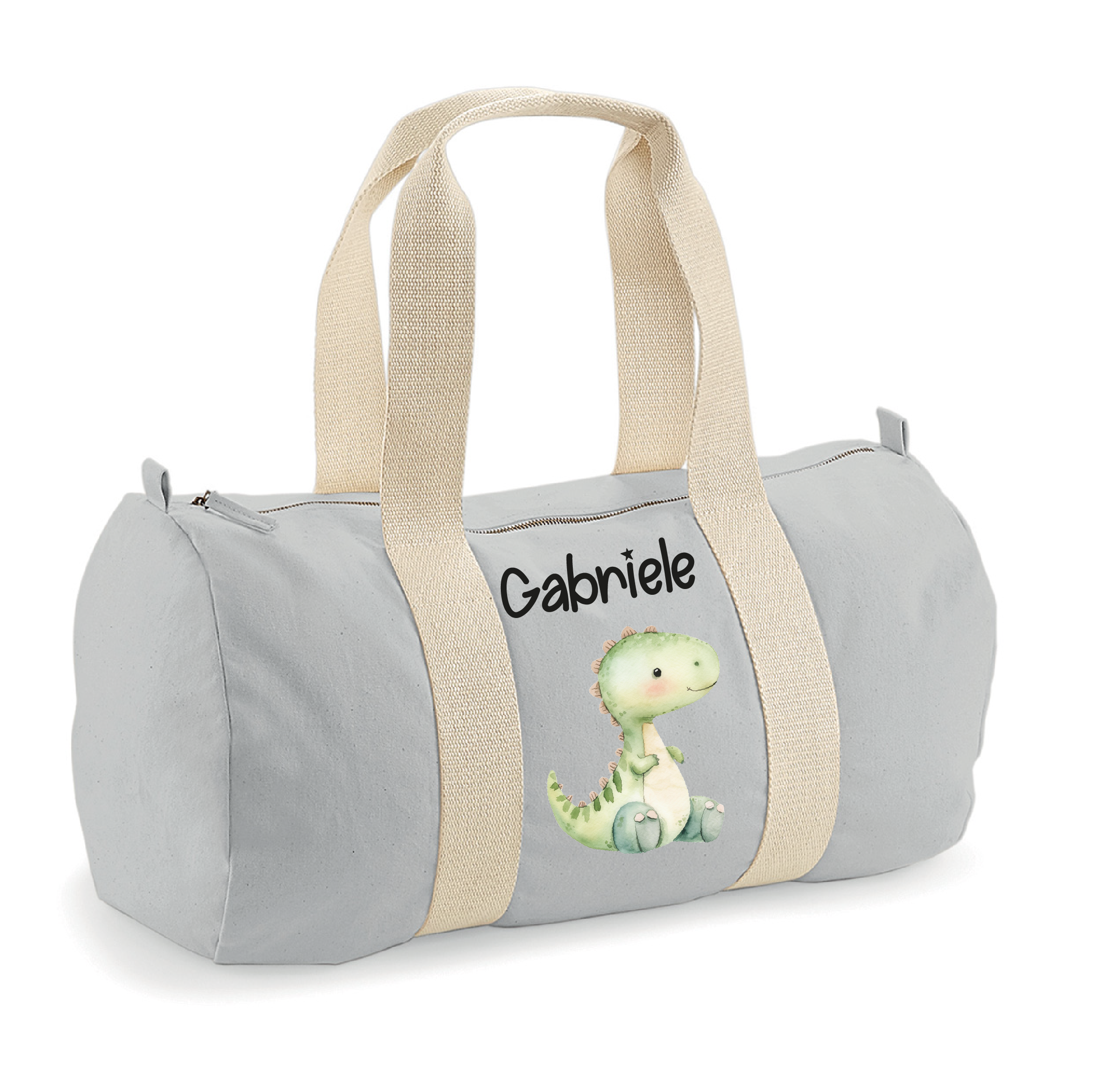 Borsone in cotone Personalizzabile Dinosauro