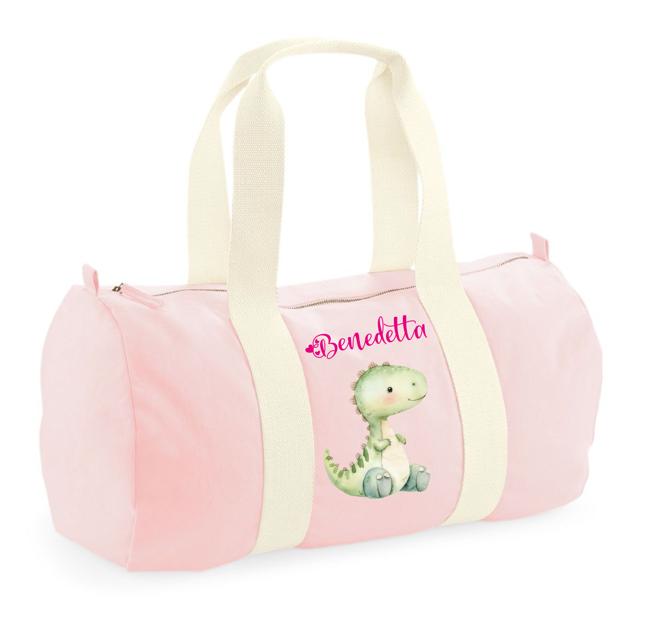 Borsone in cotone Personalizzabile Dinosauro