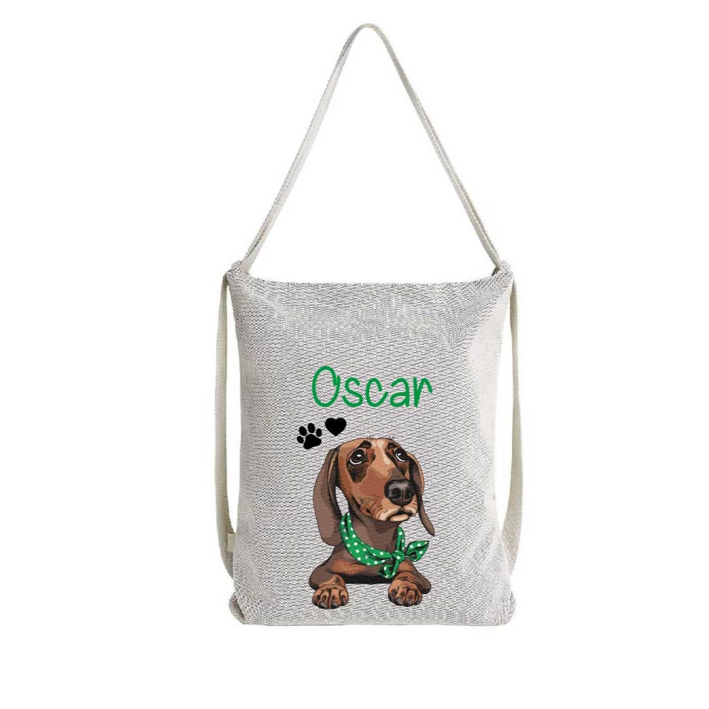 Borsa zaino multiuso Bassotto - Be Brave Boutique