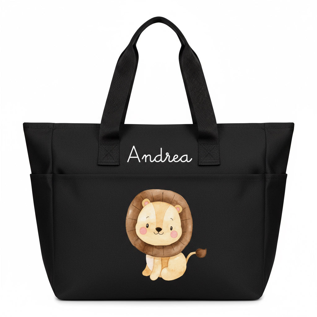 Borsa Mamma EasyMum – pratica, leggera e sempre con te Leone Cucciolo - Be Brave Boutique