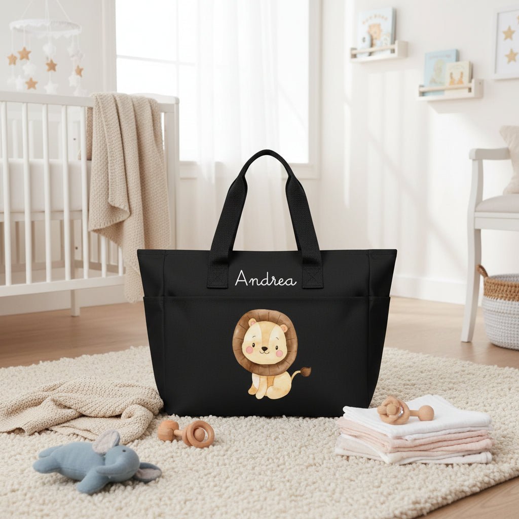 Borsa Mamma EasyMum – pratica, leggera e sempre con te Leone Cucciolo - Be Brave Boutique