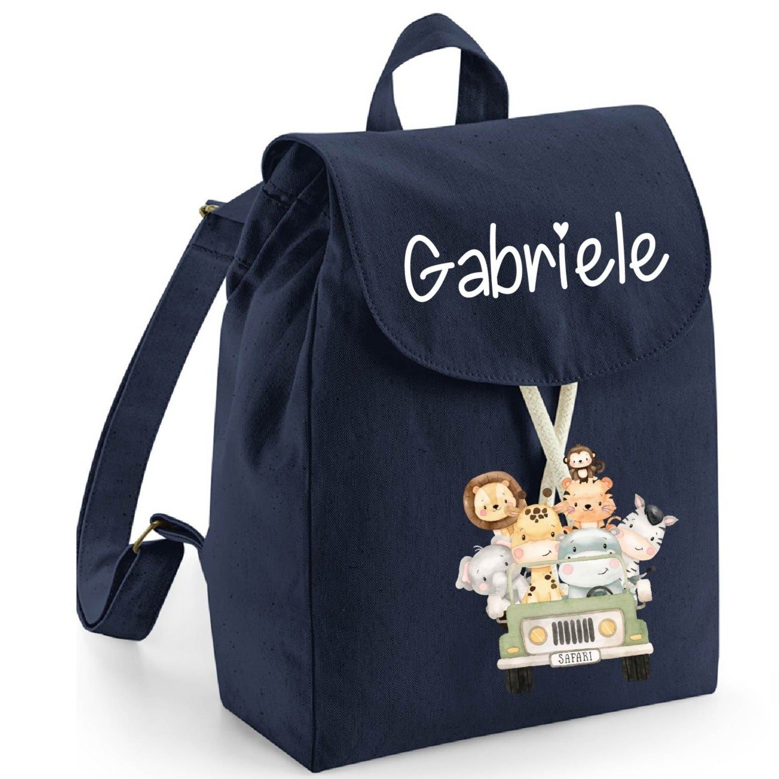 Mini Zaino in cotone Safari - Be Brave Boutique