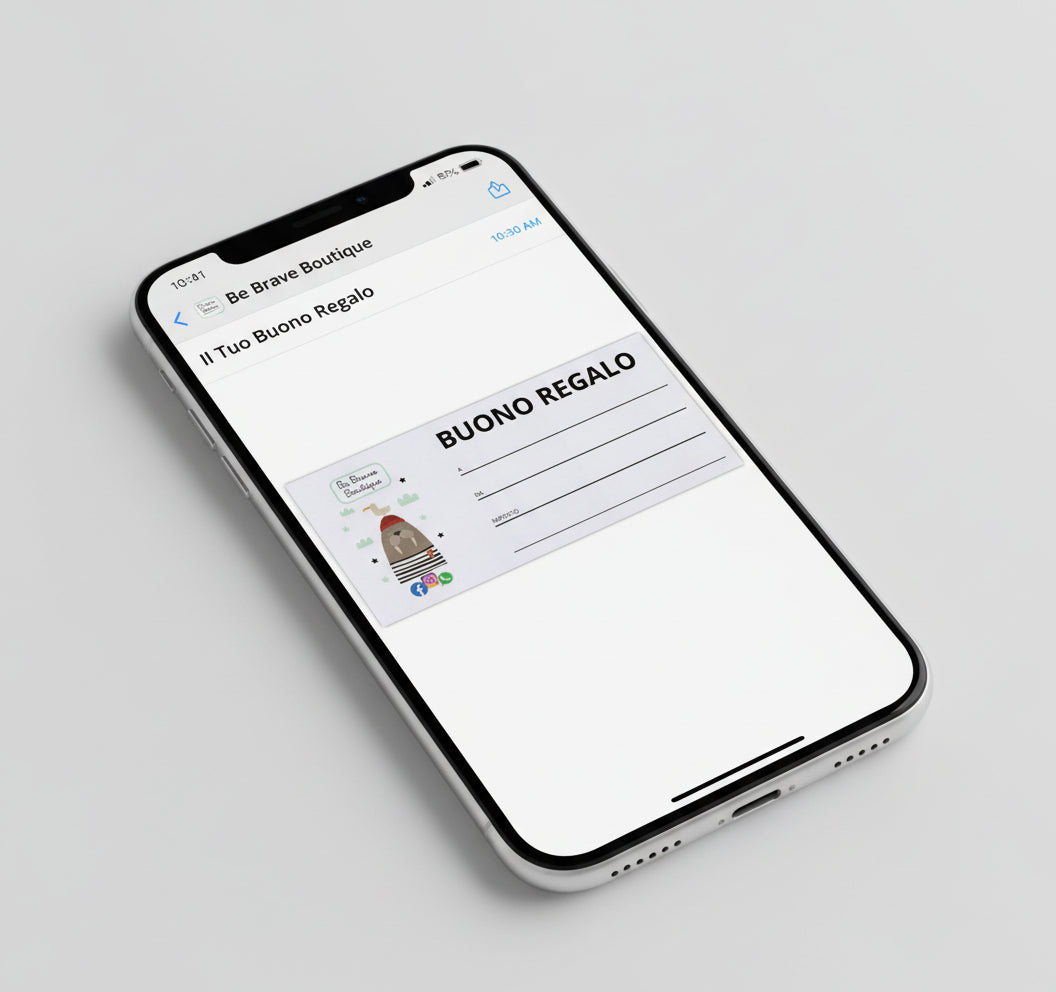 Buono regalo Digitale Be Brave Boutique