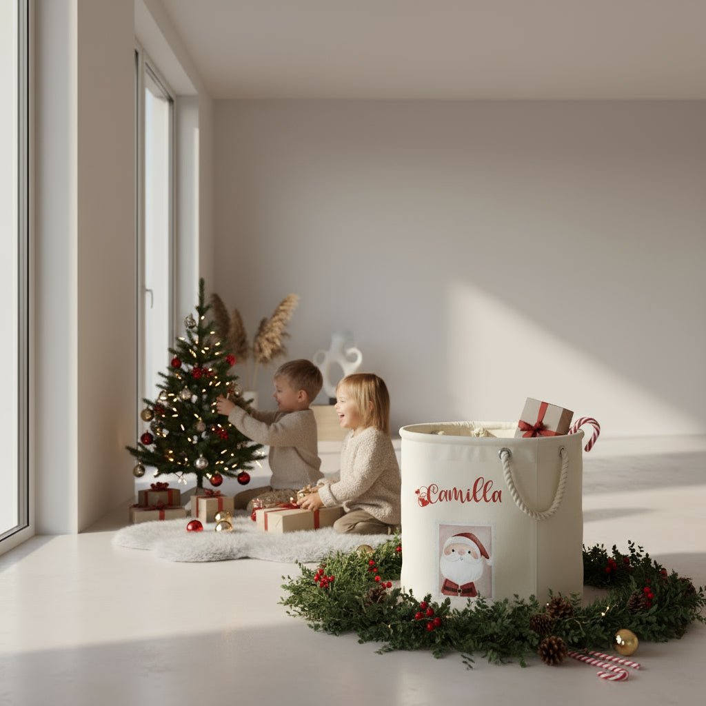 Cesta Multiuso Babbo Natale - Be Brave Boutique
