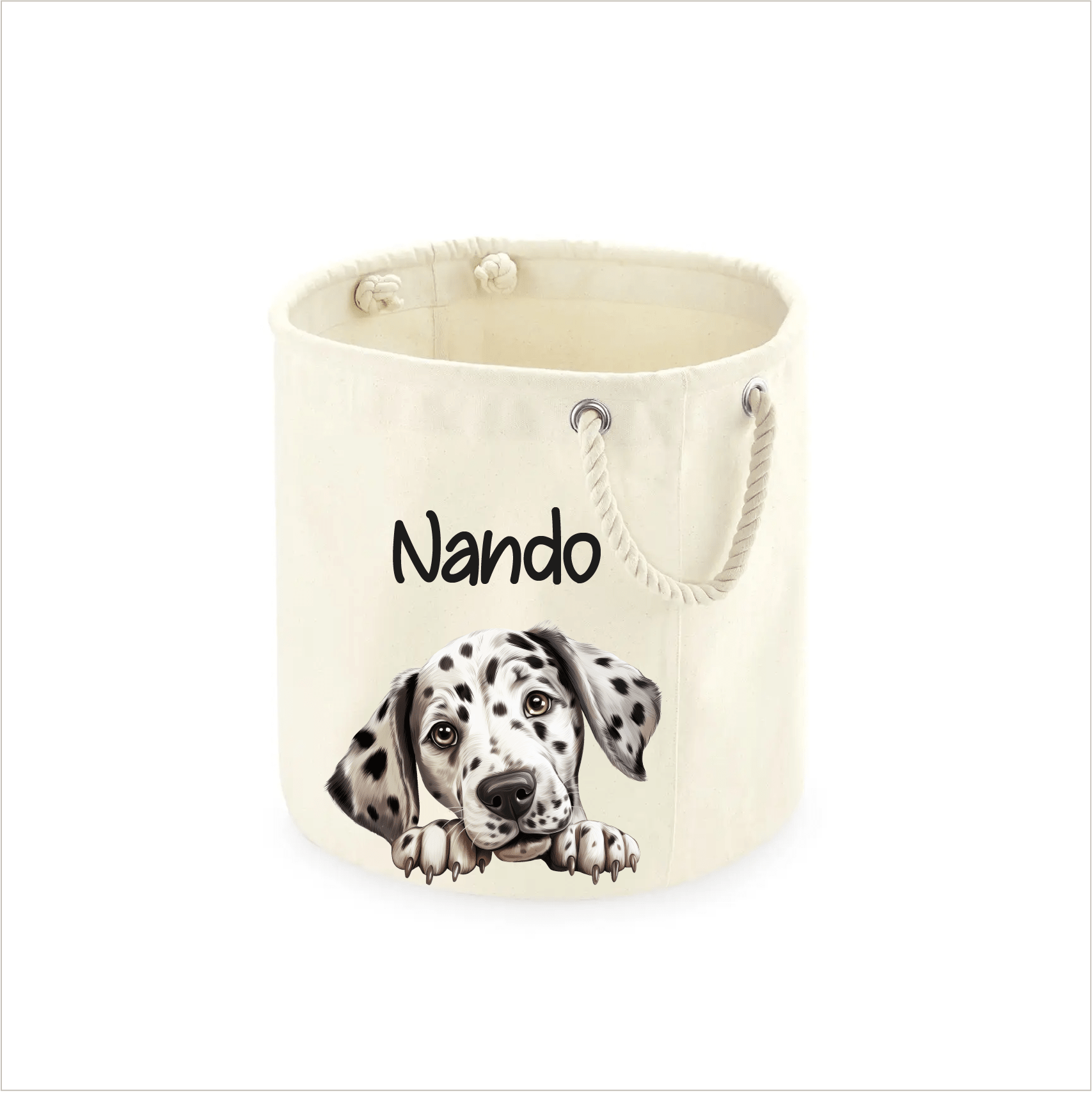 Cesta Porta giochi per Cani Dalmata - Be Brave Boutique