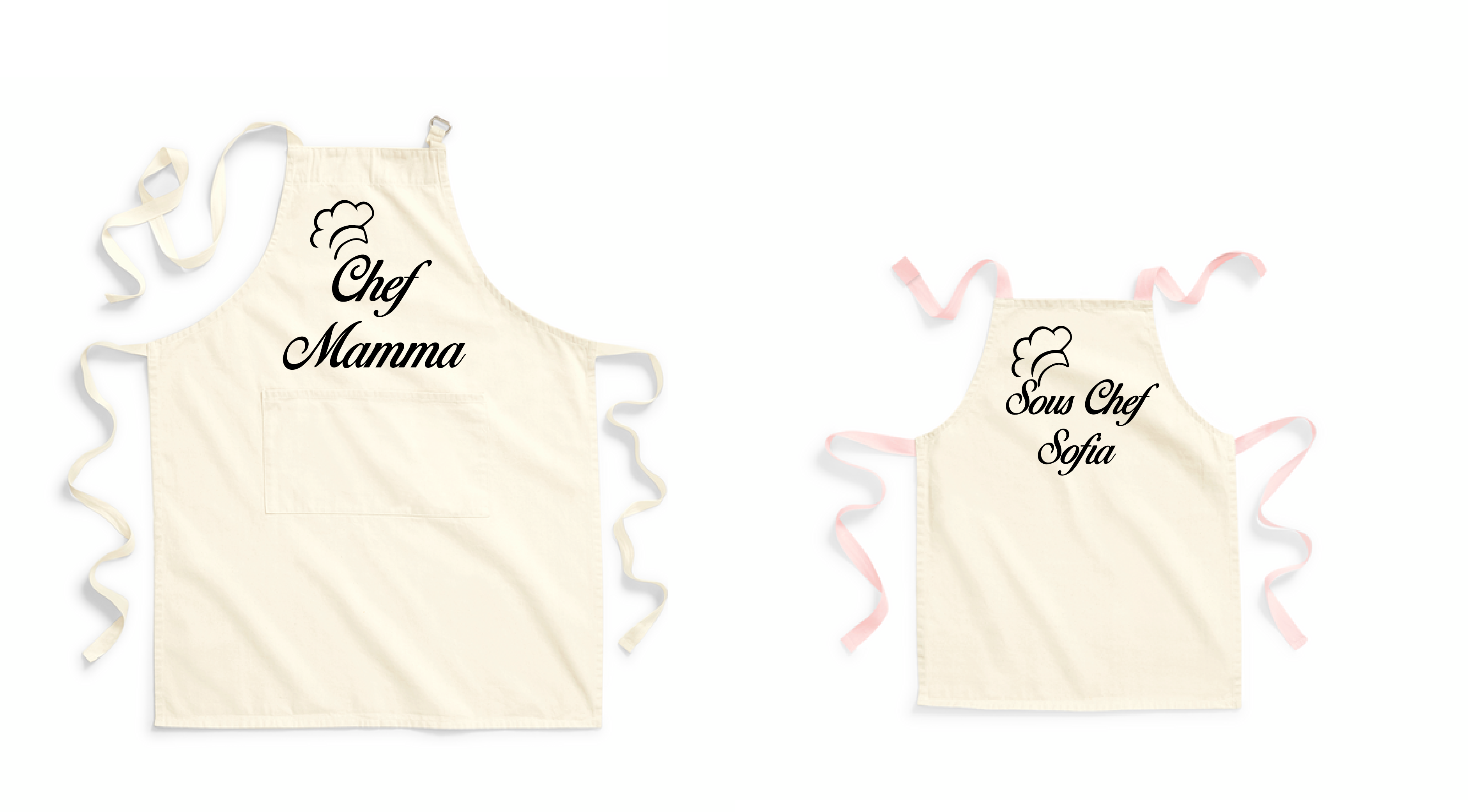 Grembiule da Chef in 100% cotone Personalizzabile Bambini - Be Brave Boutique