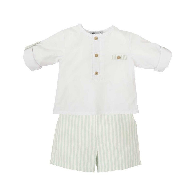 Completo Bimbo pantaloncino e camicia - Be Brave Boutique