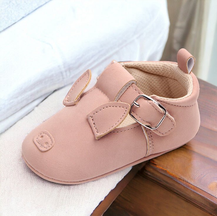 Scarpe da Bambini Rosa in ecopelle Maialino - Be Brave Boutique