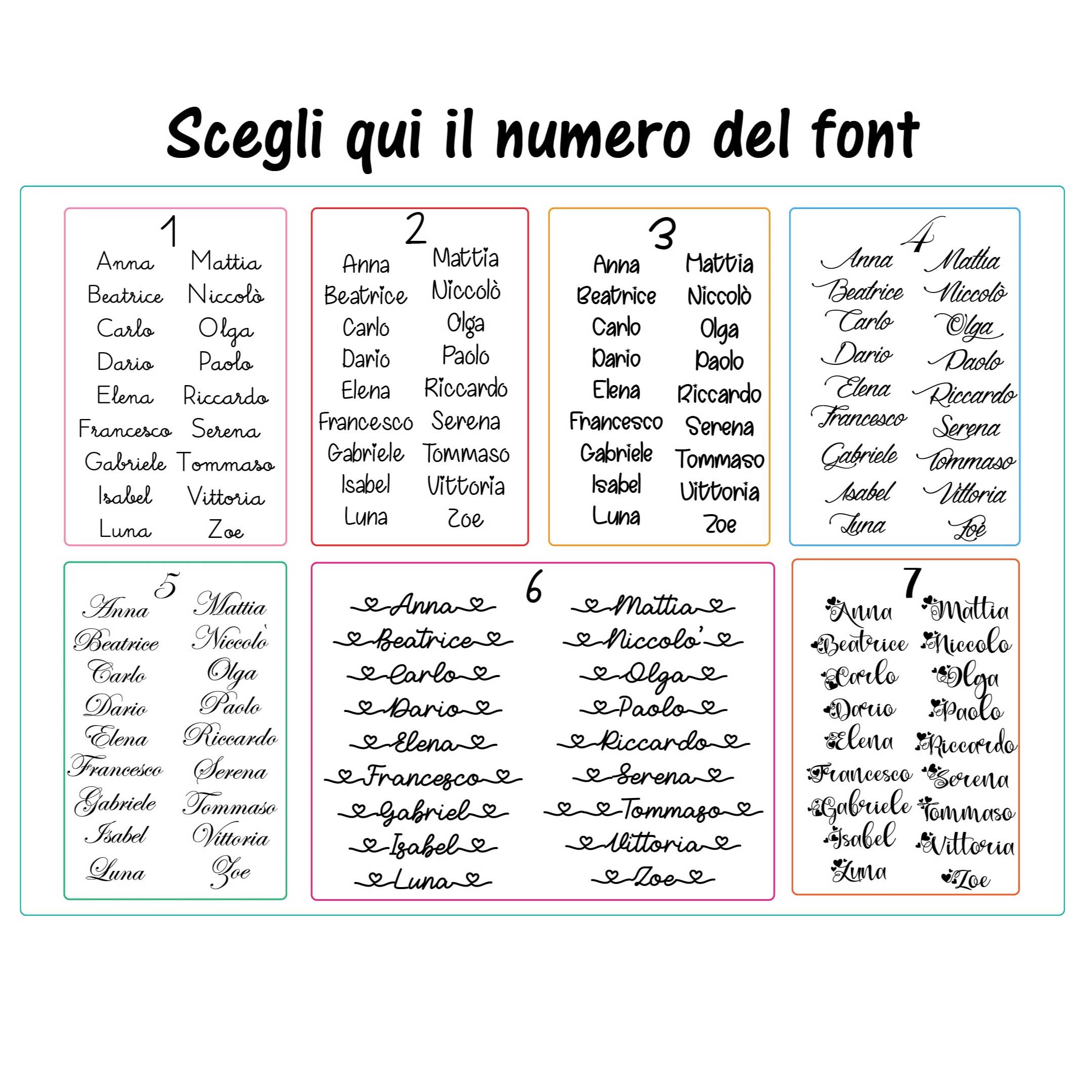 Sacchetti primi cambi personalizzabili con nome - Be Brave Boutique